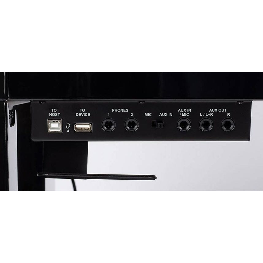 Medeli DP650KW/GB digitale piano hoogglans zwart