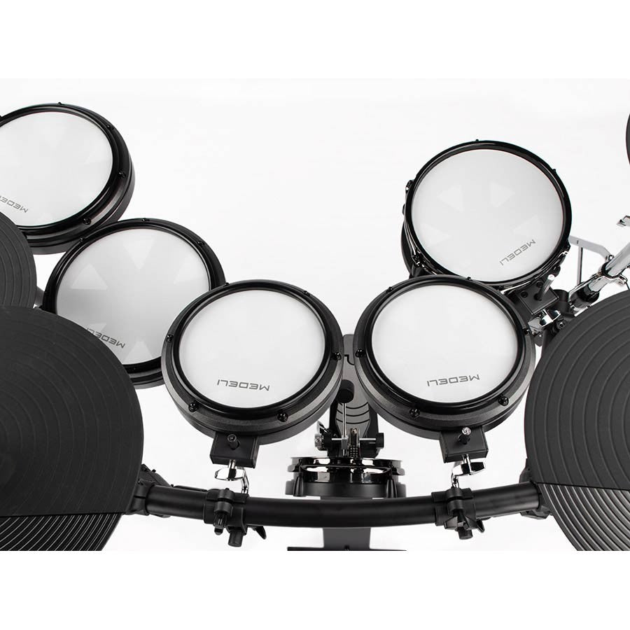 Medeli MZ725 Elektrisch Drumstel – All Mesh Head met Dubbele Crash en Floortom