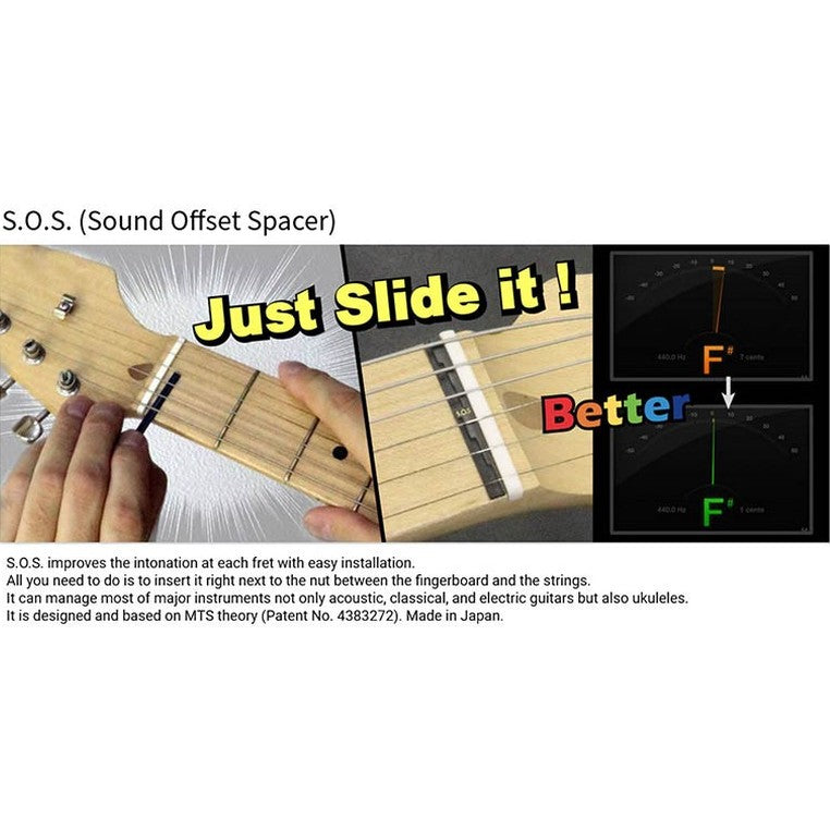 Hosco SOS-CG1 Sound Offset Spacer S.O.S. voor Klassieke Gitaar