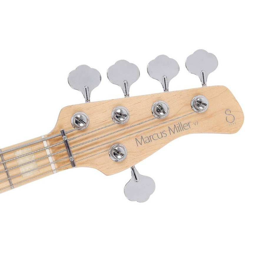 Sire V7 SR5/NTS Marcus Miller Reissue swamp ash 5-snarige actieve basgitaar Natural Satin