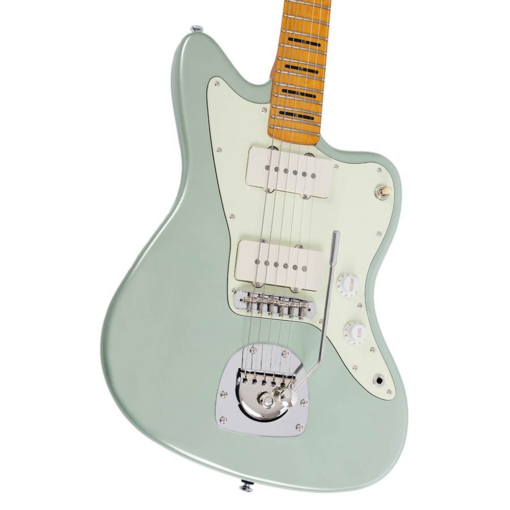Sire Guitars J5/SGM Mahonie elektrische gitaar J-stijl, surf groen metallic
