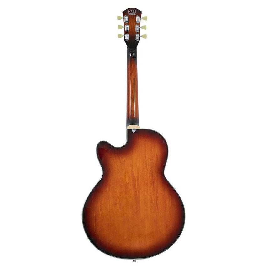 Sire Guitars H7F/TB Elektrische archtop gitaar, tobacco burst
