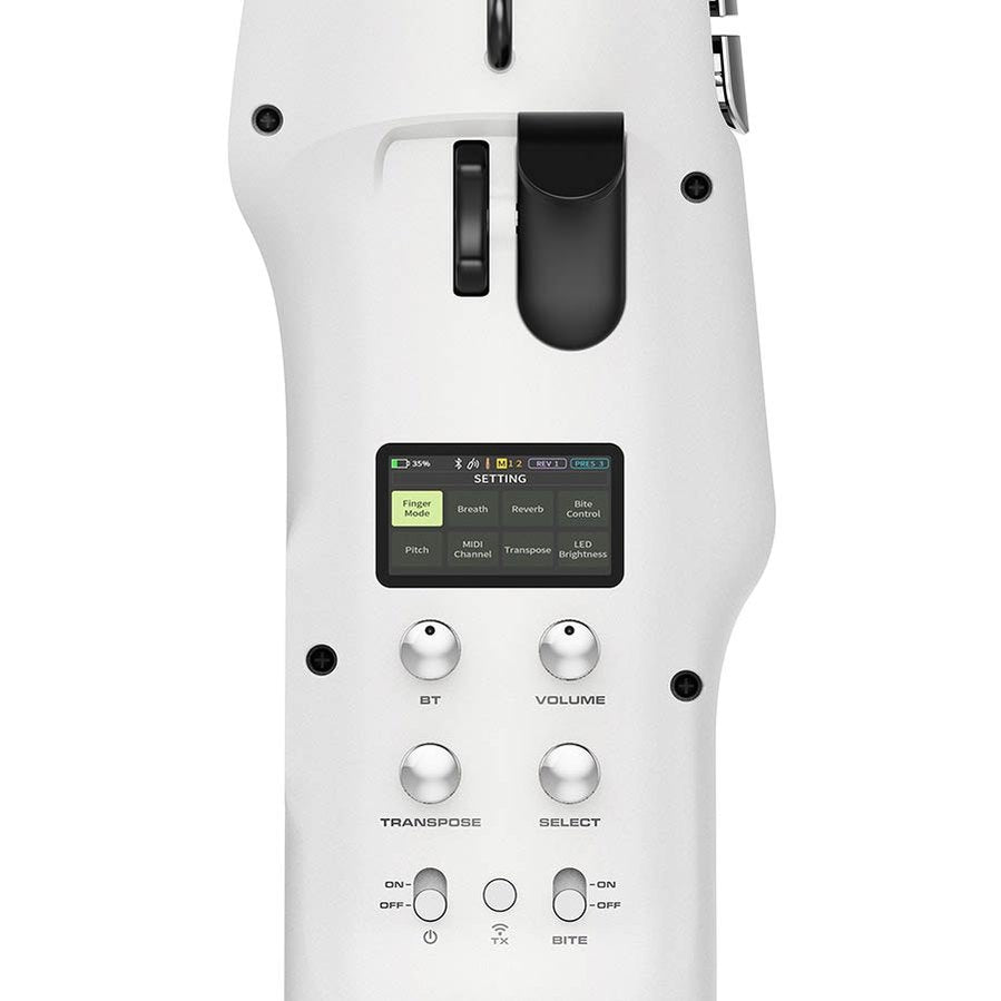 NUX NES-1/WH digitale saxofoon wit incl. draadloze set