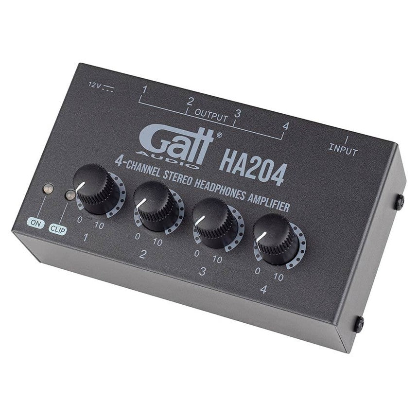 Gatt A204 Stereo hoofdtelefoon versterker 4 kanaals