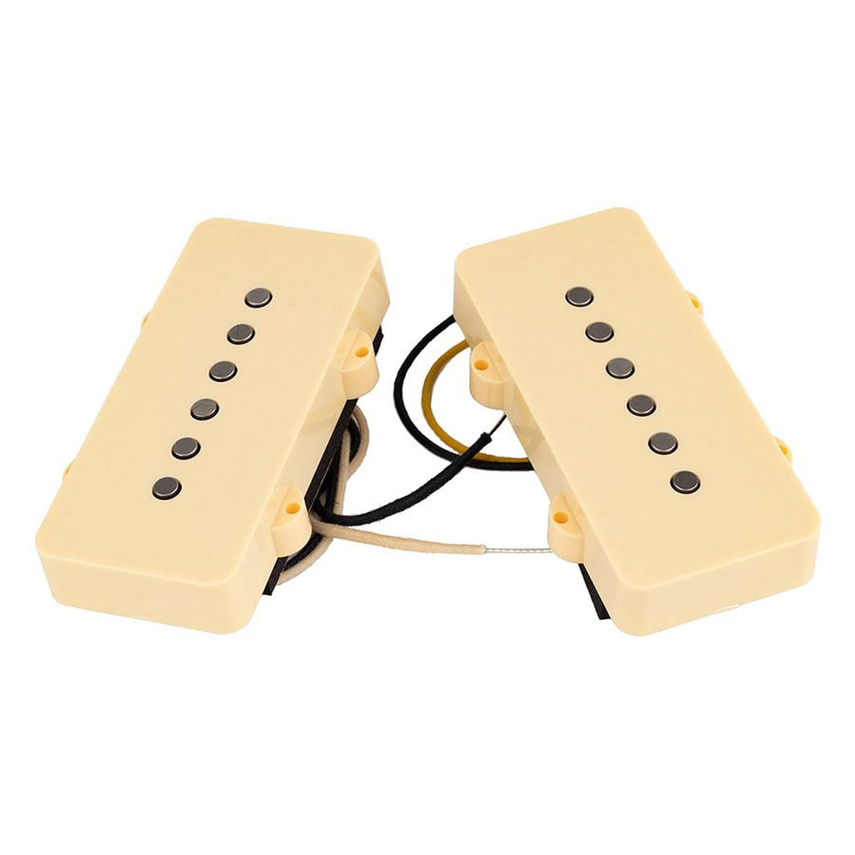 Lollar 107051513/63 Set Van Twee "Original '63 Jazzmaster" Single Coil Pickups - hals en brug, creme