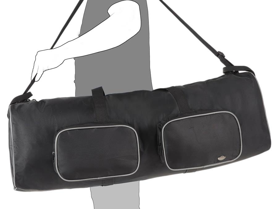 CNB CB1680HW90 Hardwaretas met 1680D heavy duty nylon en YKK zippers, 90 x 25 x 25cm