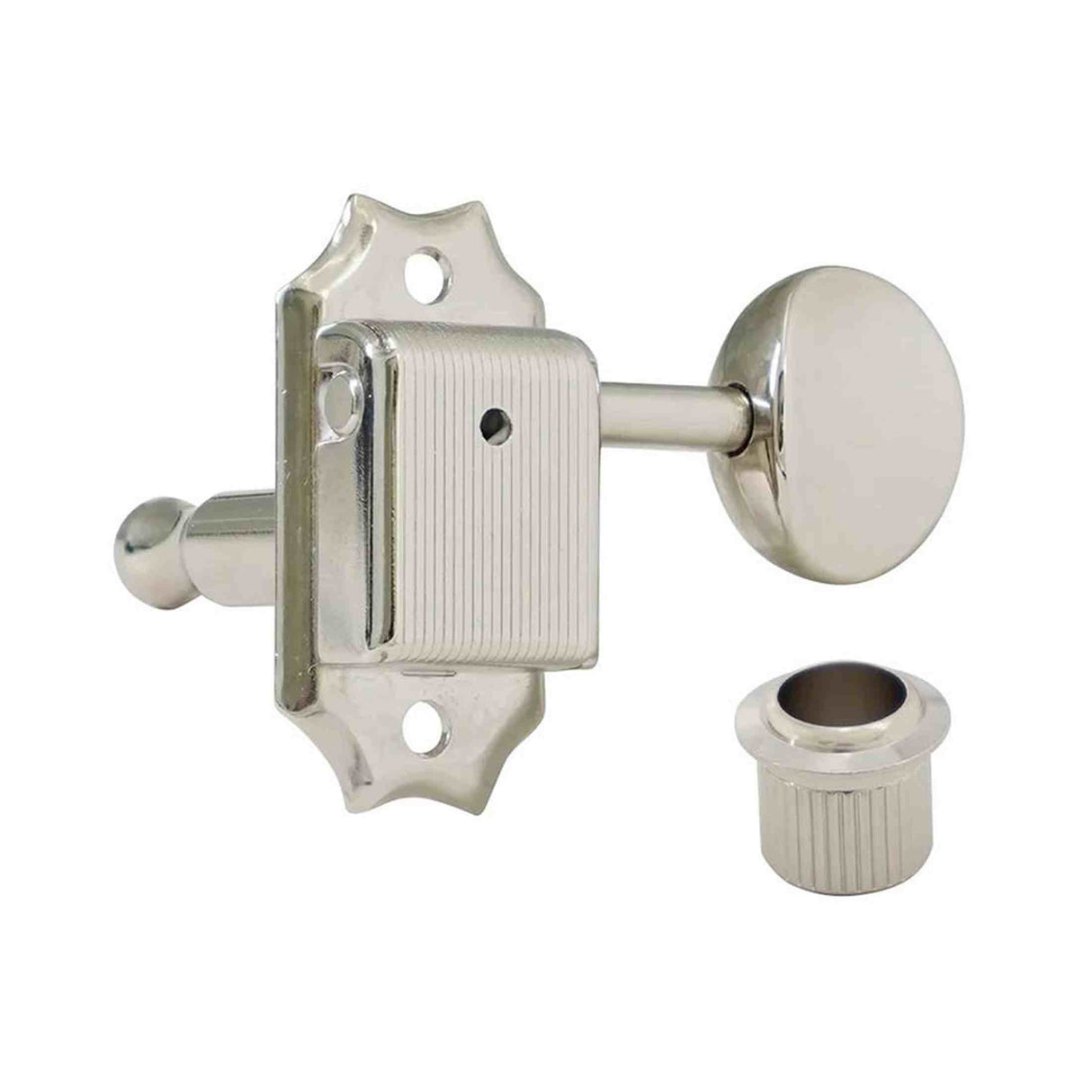Hosco Japan H-20332NSVTR Stemmechanieken voor gitaar, 3xL + 3xR, Vintage Tone Revival Series, nikkel oval knop, nikkel