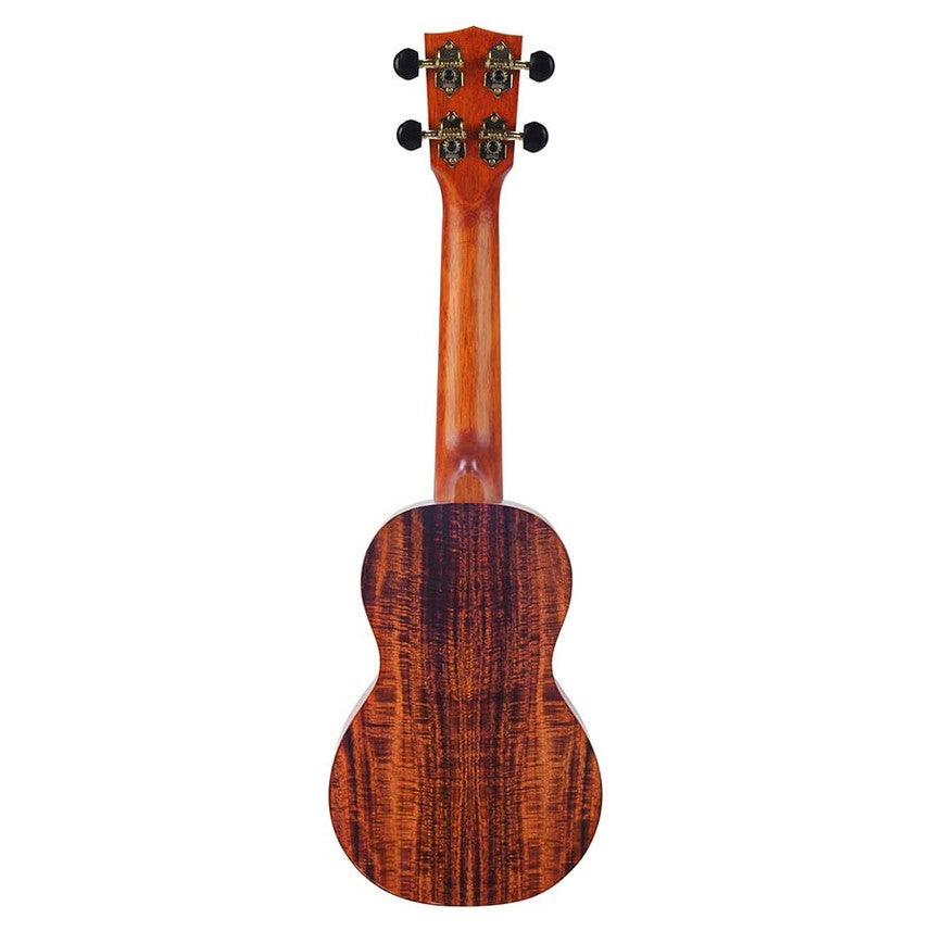 Mahalo MA1KA Artist Elite Series Soprano Ukulele Flame Koa