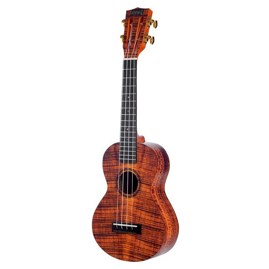 Mahalo MA2KA Artist Elite Series Concert Ukulele Flame Koa