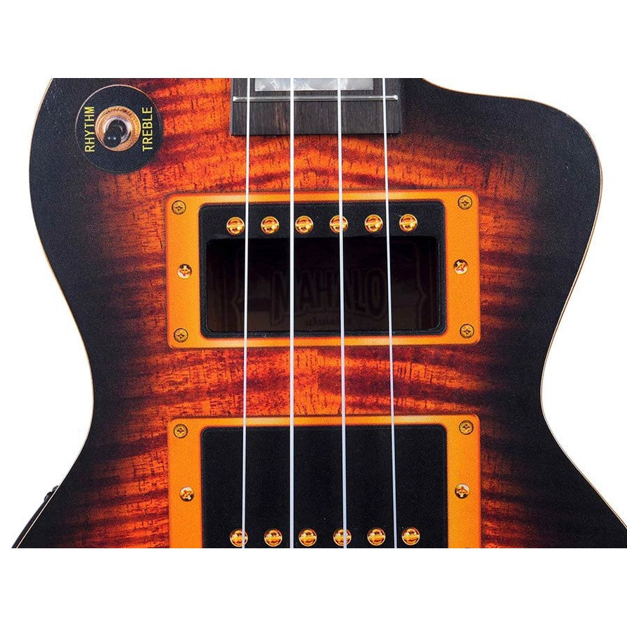 Mahalo MA3EG Artist Elite Series Tenor Ukulele Elektrische Gitaar Design