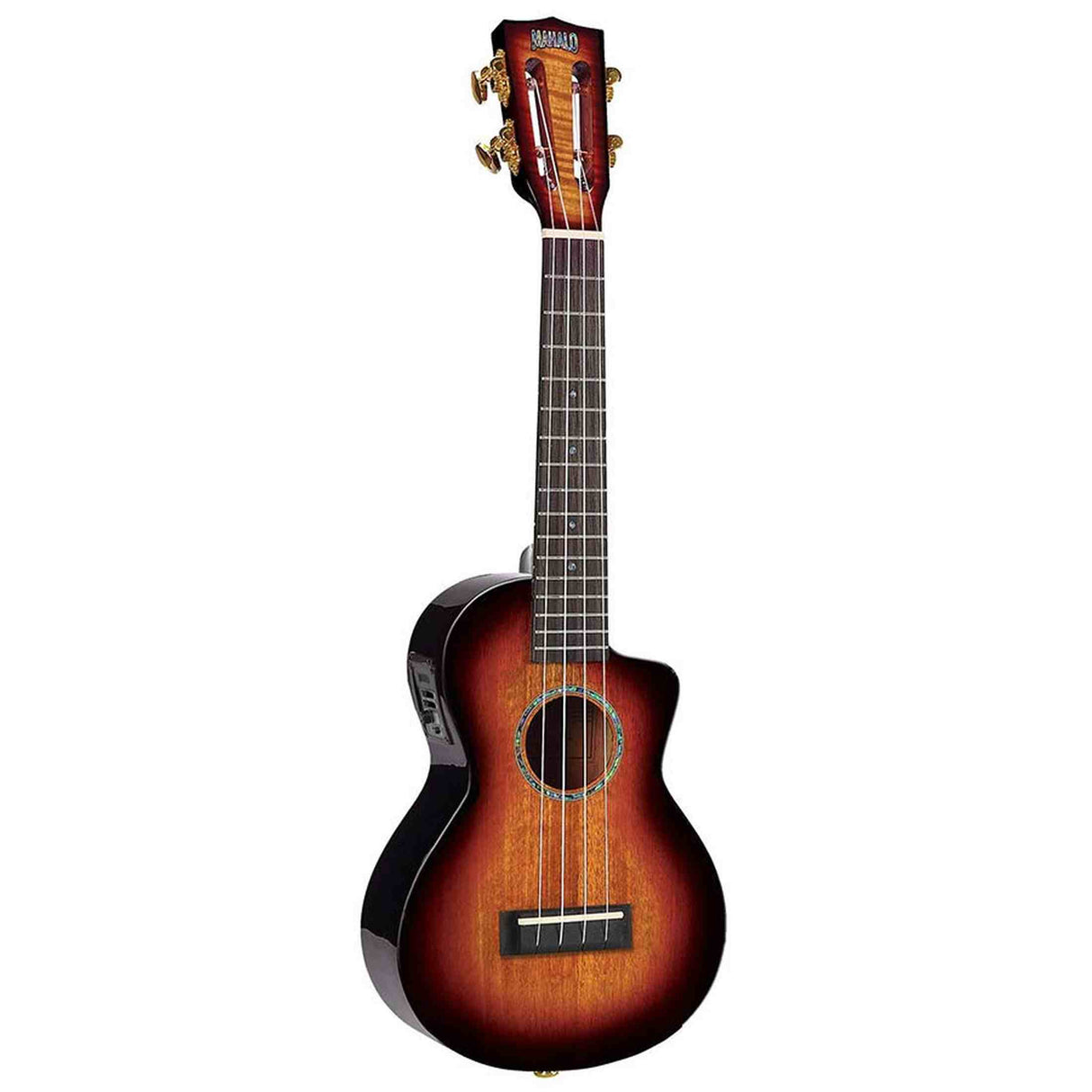 Mahalo MJ2CE3TS Java Series Concert Ukulele 3-Tone Sunburst Cutaway