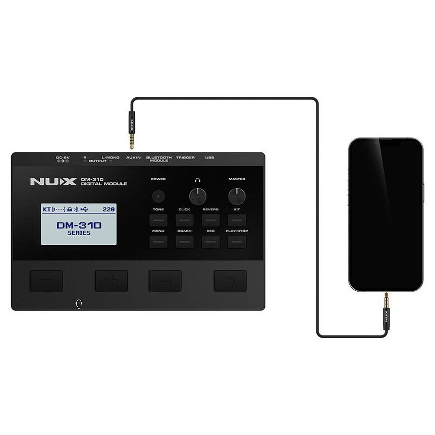 NUX DM-310 Digitale Drumkit – All Mesh Head met Multi-Track USB Audio