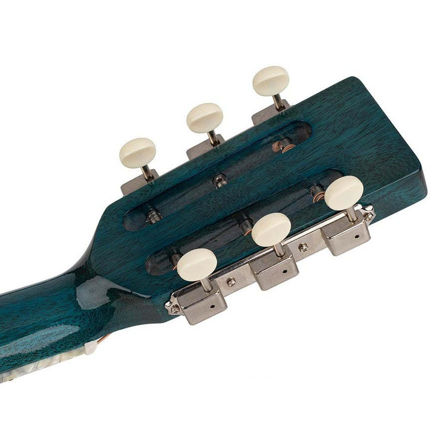 Richwood HSP-55-LB Heritage Series parlor akoestische westerngitaar licht blauw