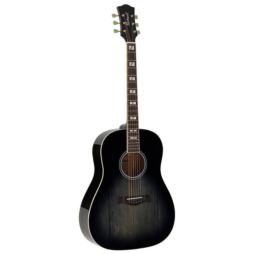 Richwood HSDS-42-TBK Heritage Series dreadnought akoestische western gitaar zwart