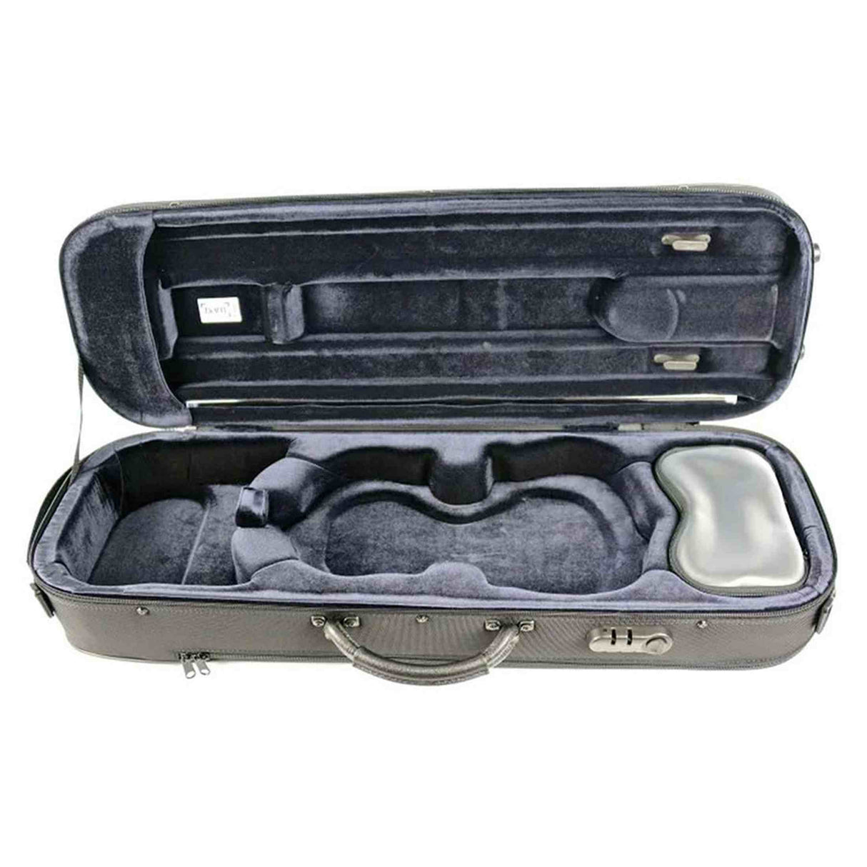 BAM 5001SG Stylus vioolkoffer oblong 4/4 grijs