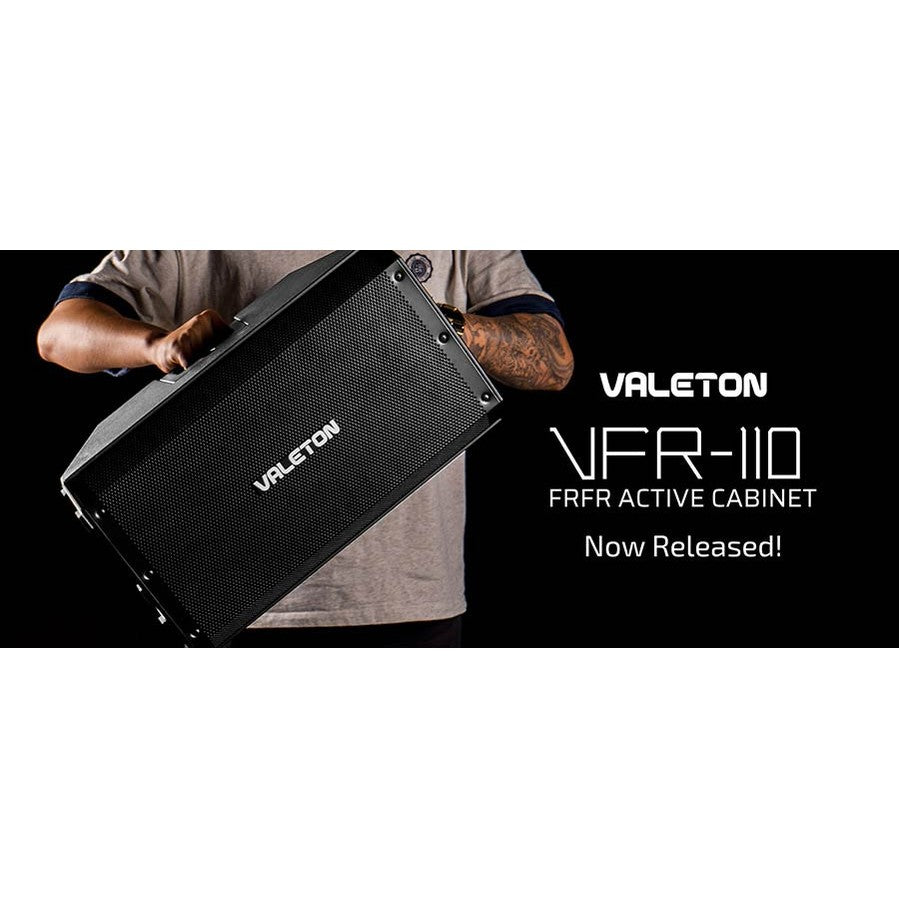 Valeton VFR-110 FRFR Actieve Cabinet – 1300W Class D met 10" Woofer en 1" Tweeter