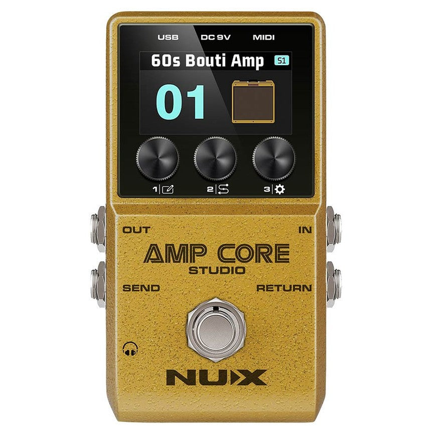 NUX NCA-1 amp modeler effect pedaal Aemp Core Studio