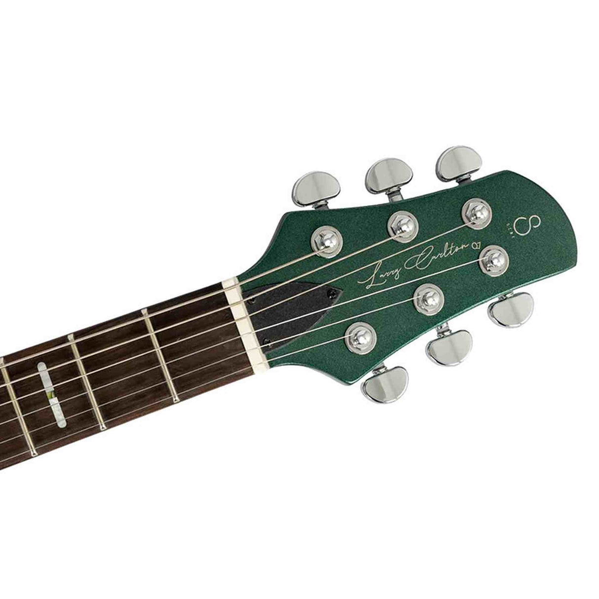 Sire Q7/MGO Larry Carlton elektrische gitaar – mahonie + maple top, HH-configuratie, Metallic Gold