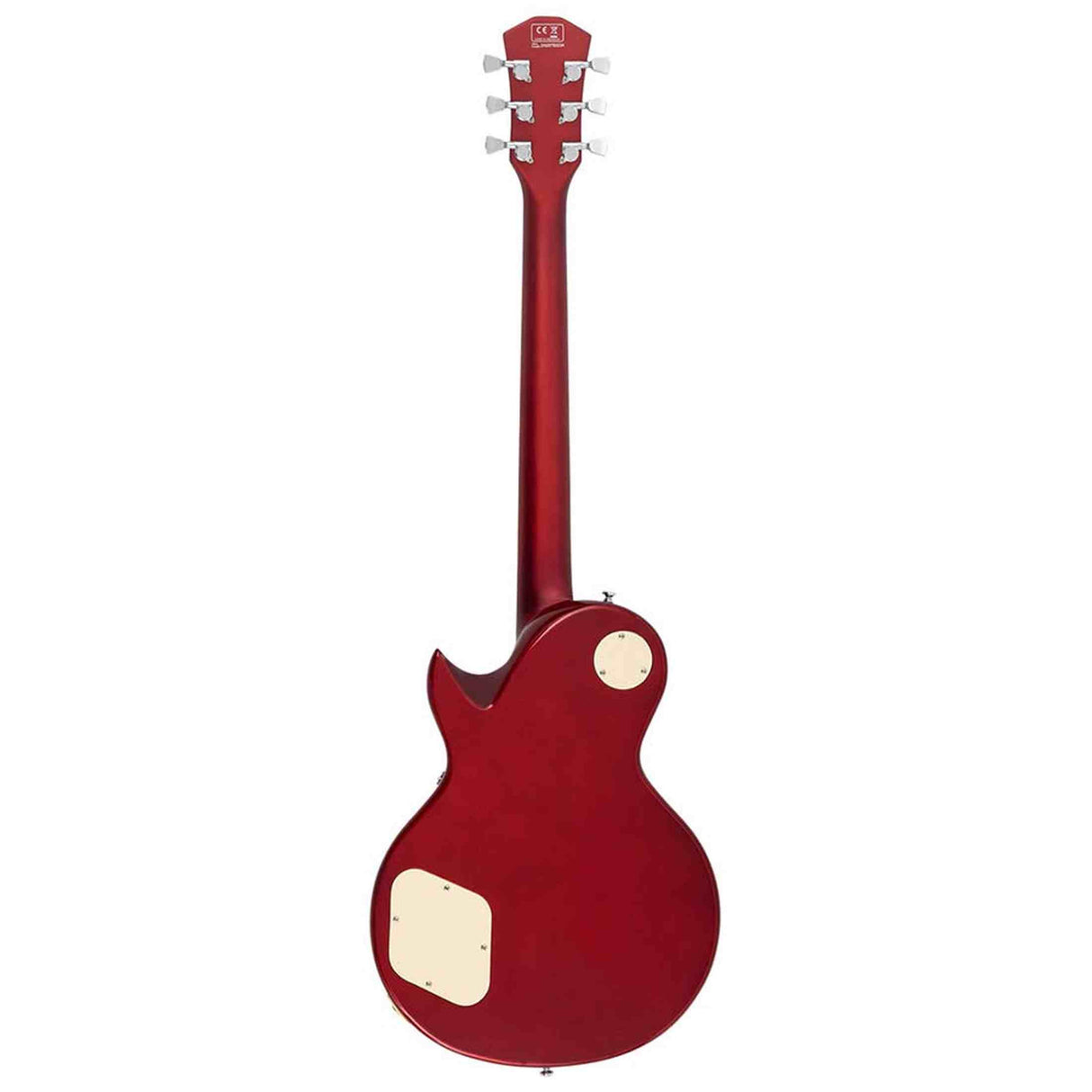 Sire L7N/CAR elektrische gitaar – L-Style, mahonie met maple top, Candy Apple Red, HH-configuratie, stainless frets, locking tuners