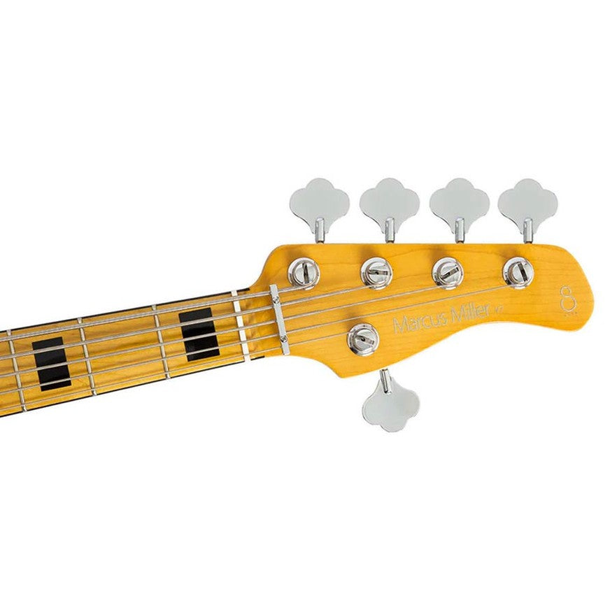 Sire V7+ A5/RDS Marcus Miller 2nd Gen 5-snarige Red Sparkle basgitaar