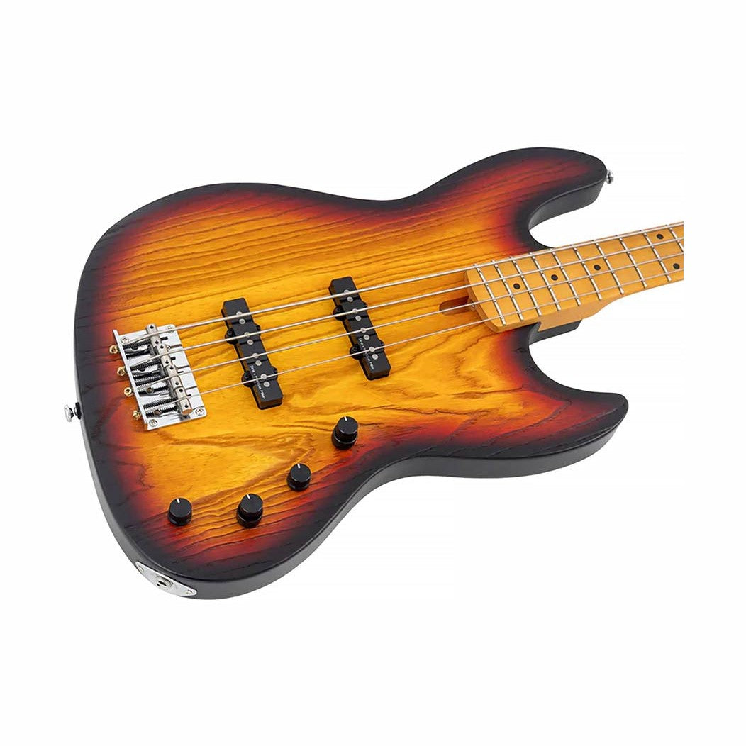 Sire V6 4/3TS Marcus Miller actieve 4-snarige basgitaar 3-Tone Sunburst