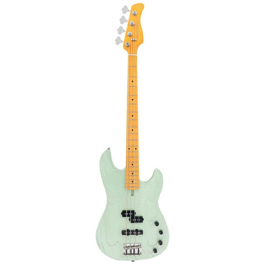 Sire P6 4/SGM Marcus Miller 4-snarige actieve basgitaar Surf Green Metallic