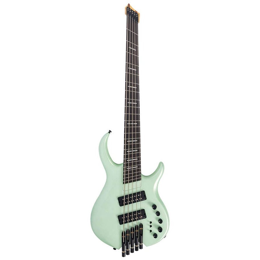 Sire M6H 5/SGMS Marcus Miller M6 Series headless 5-snarige actieve basgitaar surf green metallic satin