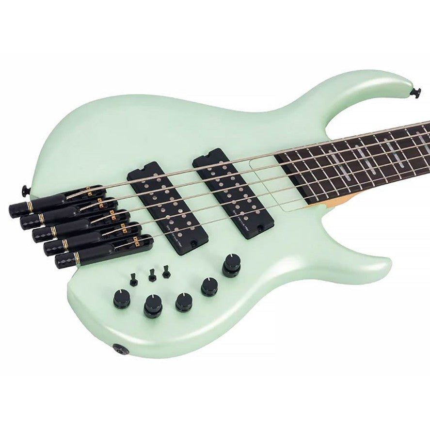 Sire M6H 5/SGMS Marcus Miller M6 Series headless 5-snarige actieve basgitaar surf green metallic satin
