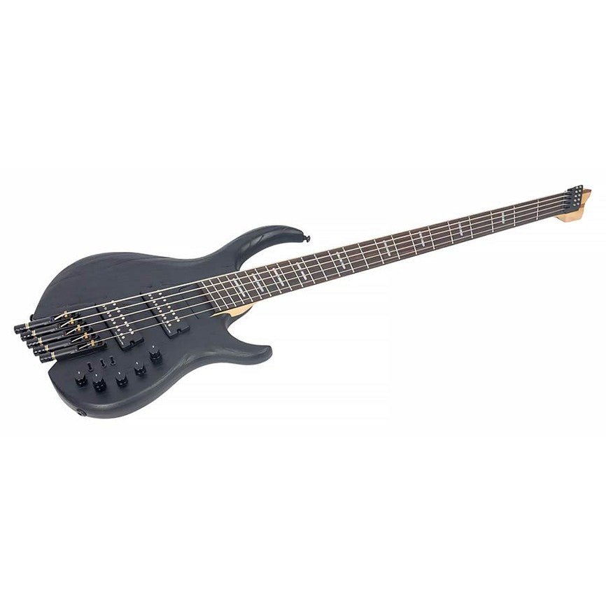 Sire M6H 5/BKS Marcus Miller M6 Series headless 5-snarige actieve basgitaar sandblasted black