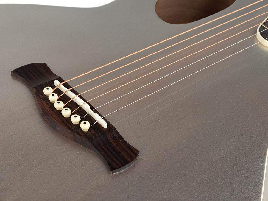 Nashville GOF-105-MGR Offset Soundhole Akoestische Gitaar Mouse Grey