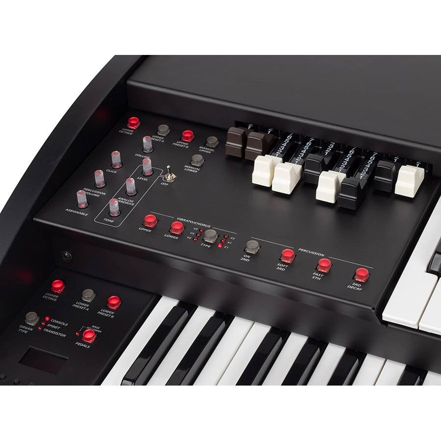 Crumar SORRENTO Spinet-Style Orgel Inclusief BURN Rotary/Reverb Pedaal