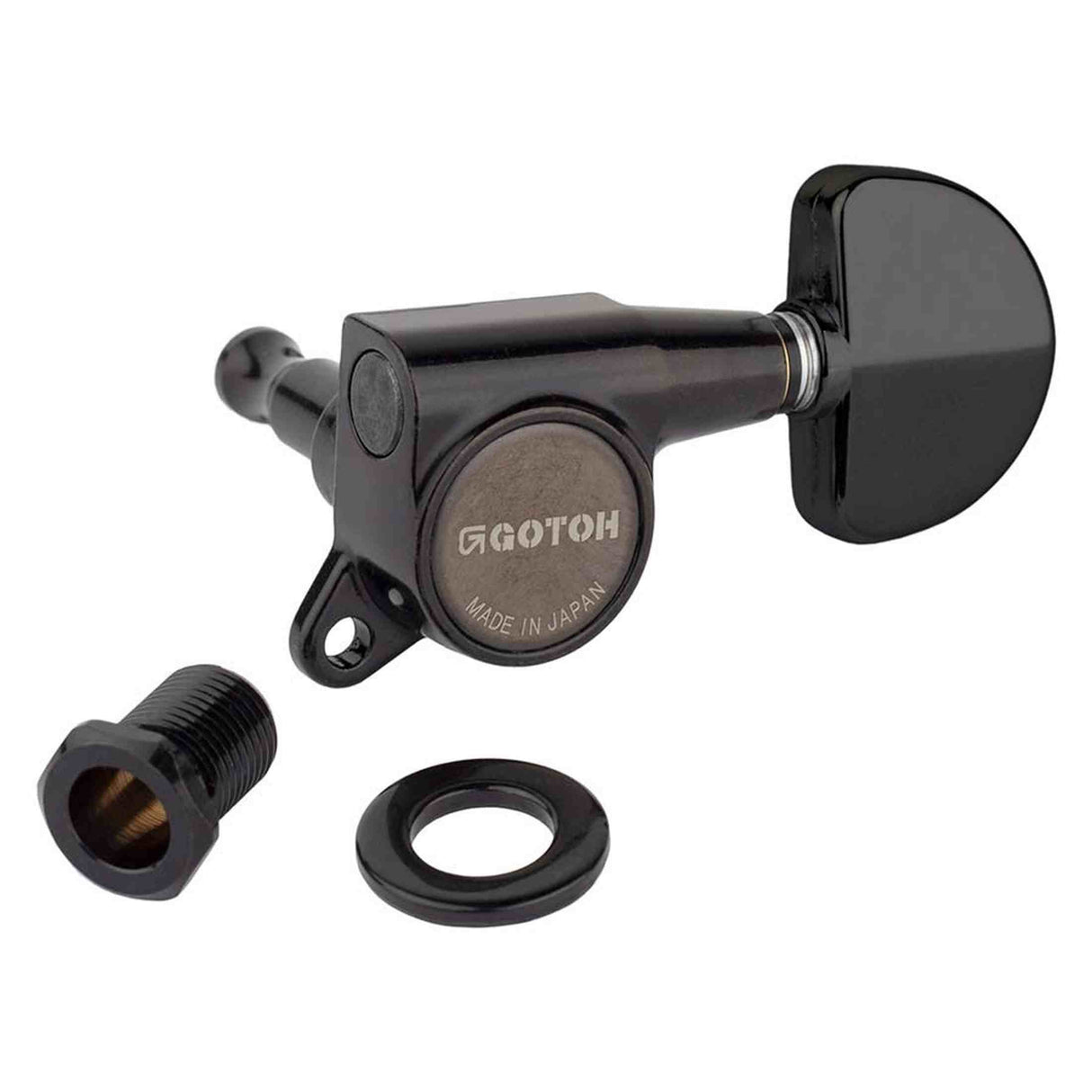Gotoh GTH13864 SG381 stemmechanieken met AB20 knoppen, 3L3R, cosmo zwart