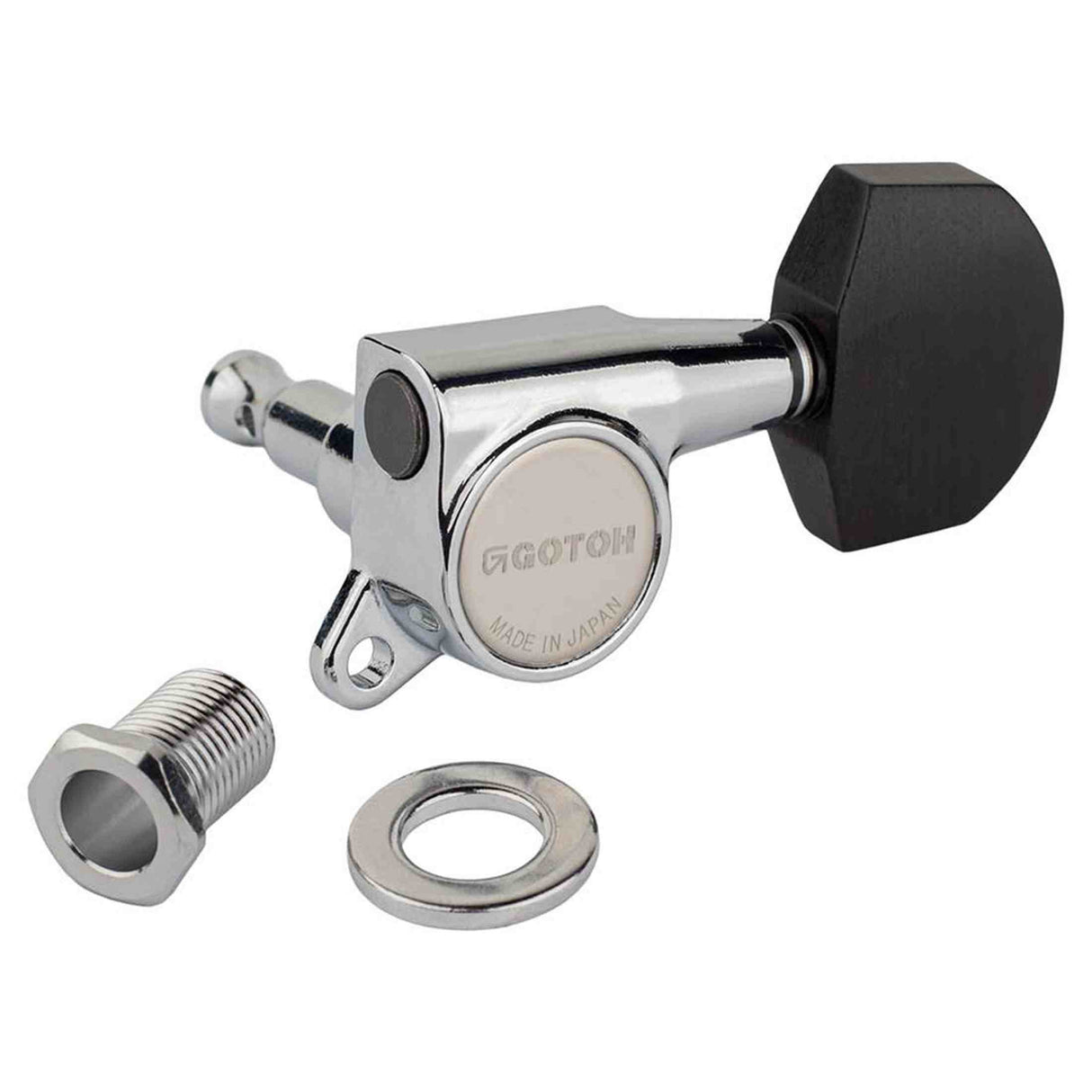 Gotoh GTH13875 SG381 stemmechanieken met EN01 knoppen, 3L3R, chroom