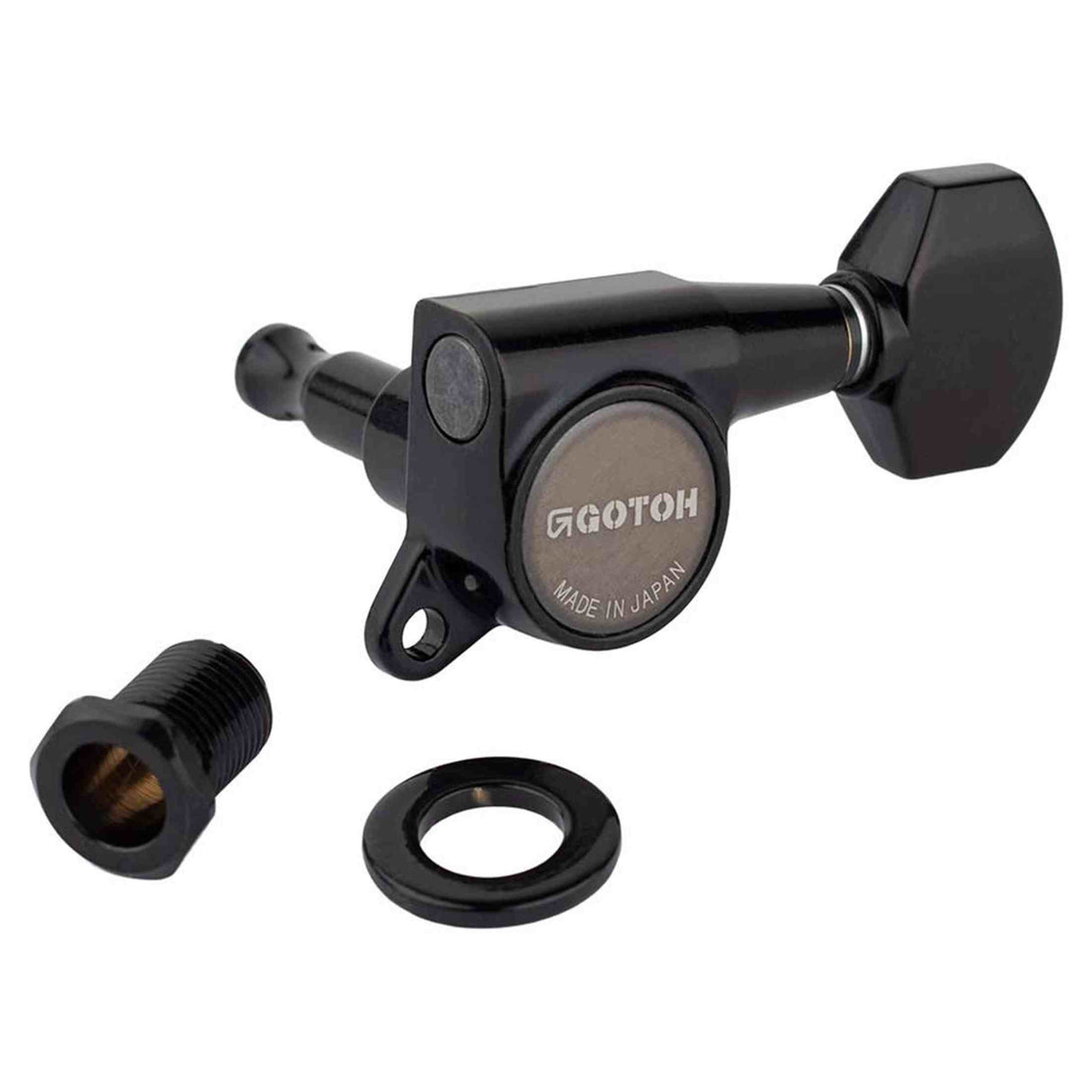 Gotoh GTH13999 SG381 stemmechanieken met Magnum Lock and 07 knoppen, 6R, zwart