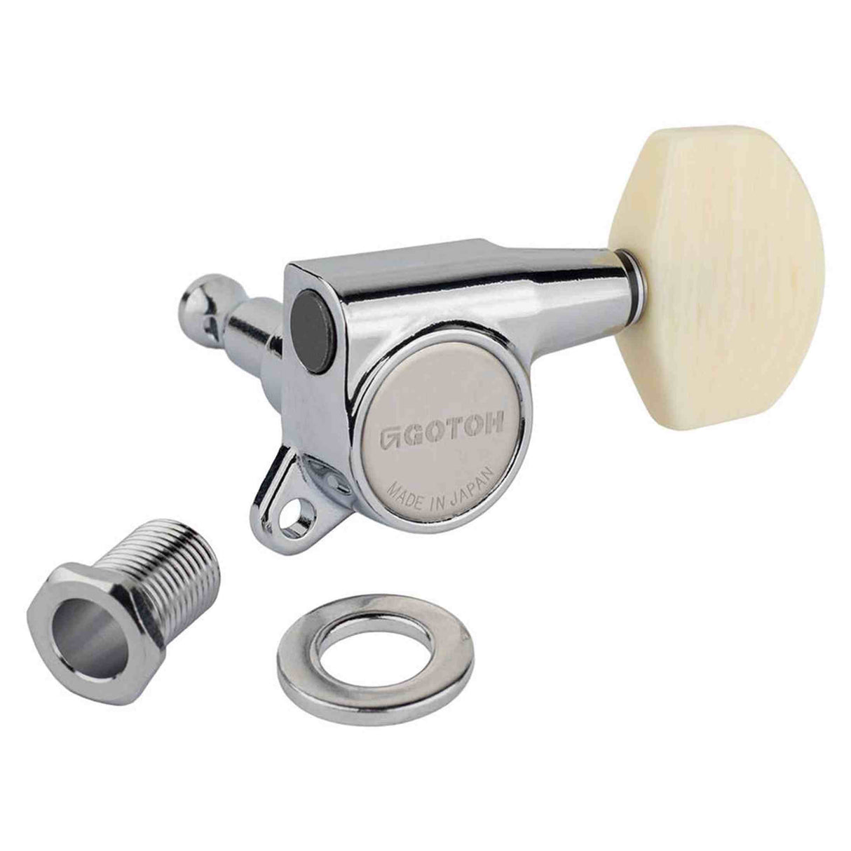 Gotoh GTH14019 SG381 stemmechanieken met Magnum Lock and M01 knoppen, 3L3R, chroom