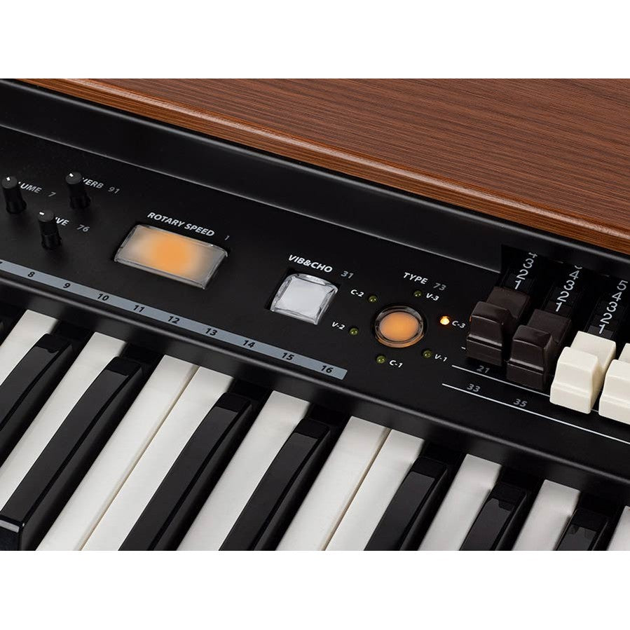 Crumar DK61 Organ Controller 61-Toetsen MIDI Keyboard met Drawbars