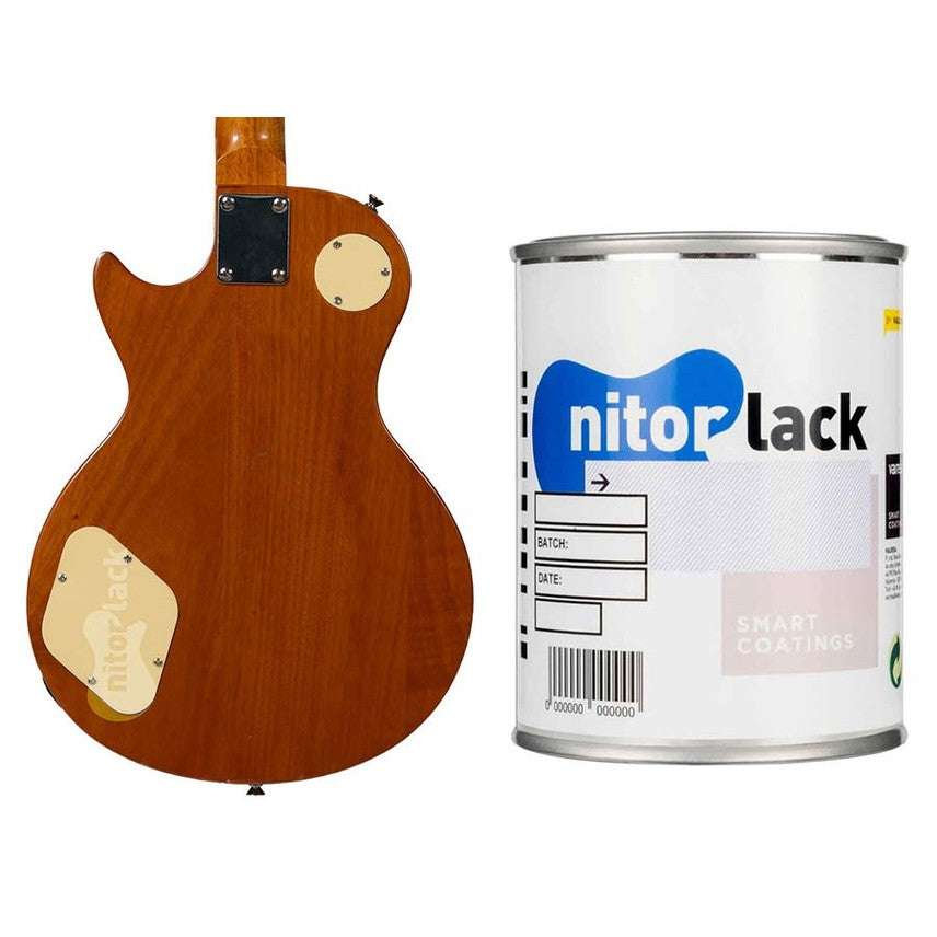 NitorLACK N260806108 Nitrocellulose Lak Dark Rich Mahogany – 500 ml Blik