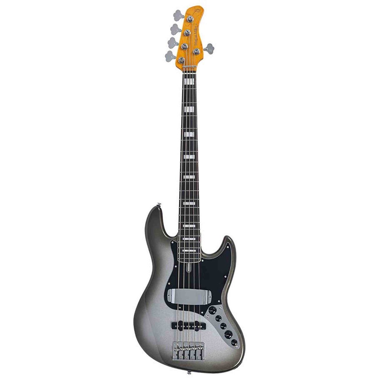 Sire V7N A5/MC Marcus Miller 5-snarige Actieve Basgitaar Mercury met Elzen Body en Heritage-3 Preamp