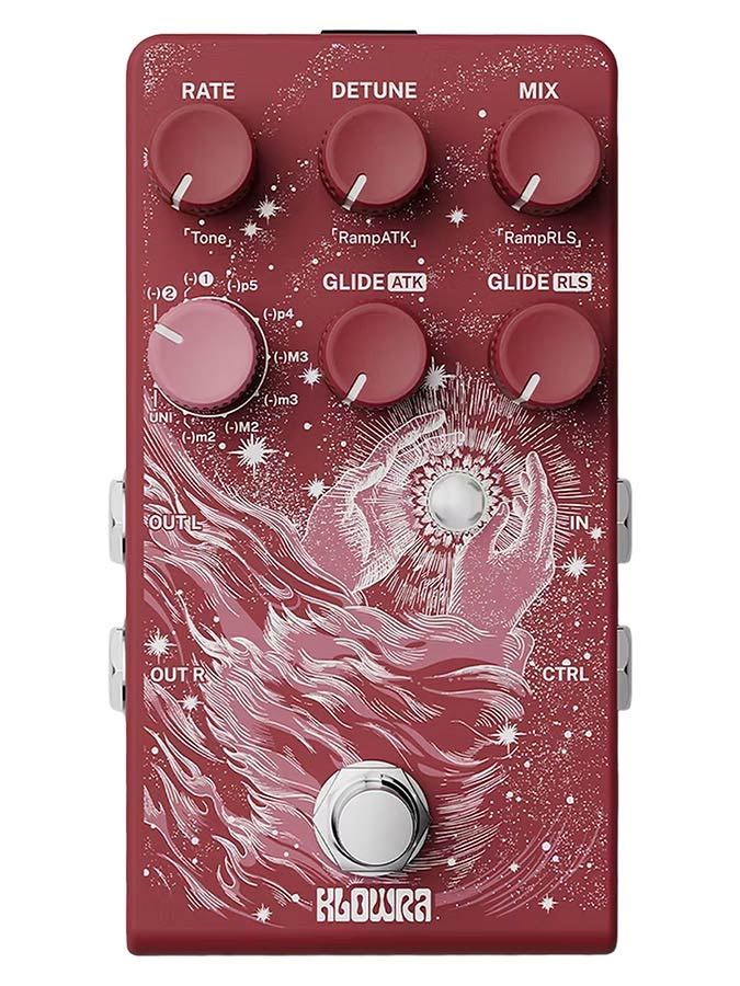 Klowra KBS-04 Bloom Infinity VEIN pitch shifter pedaal - 17 intervallen