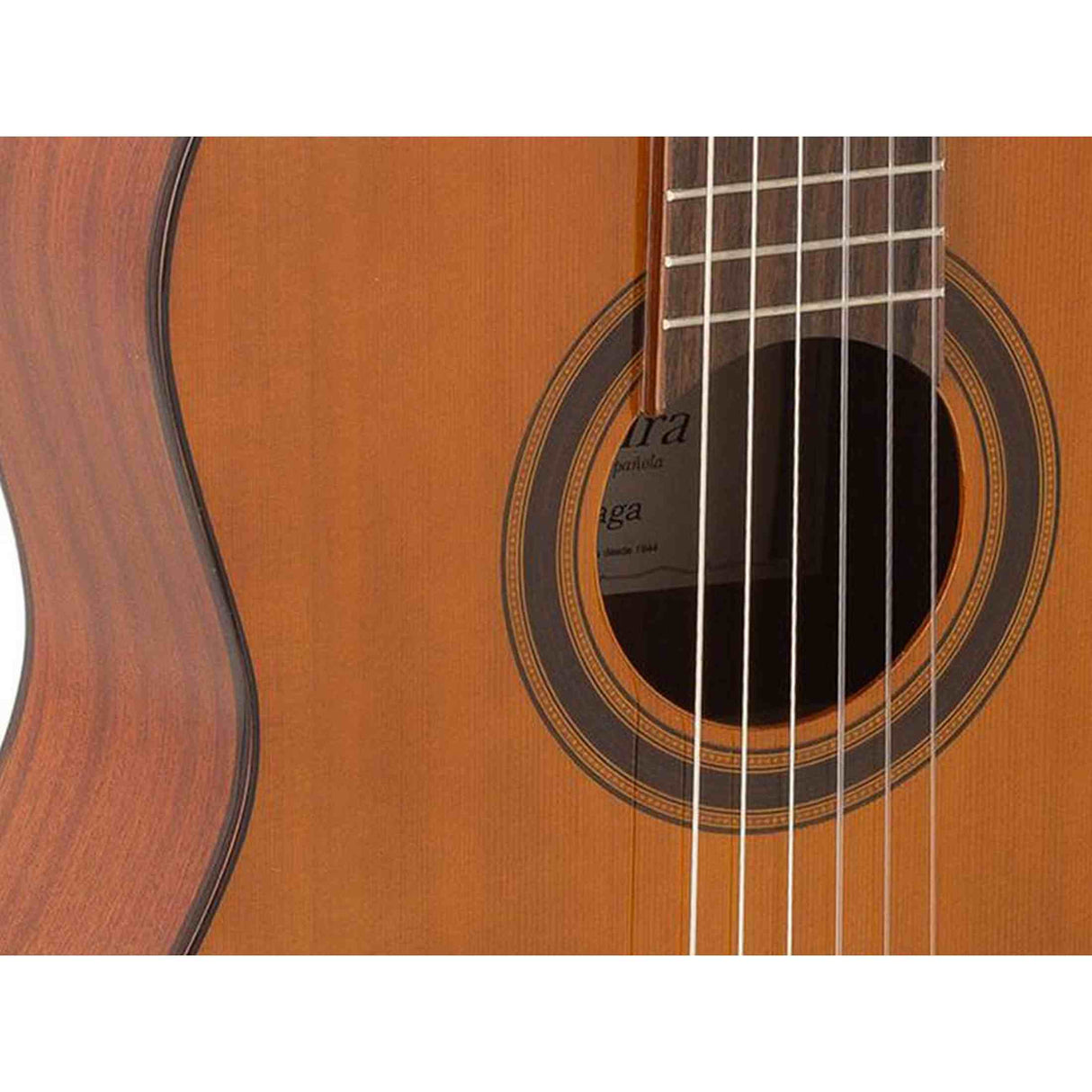 Admira MALAGA klassieke gitaar solid cedar sapele mahonie kabukali saffron finish