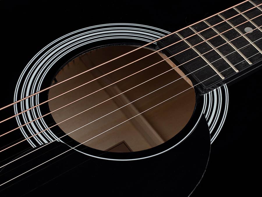 Nashville GSD-60-EBK Dreadnought Elektro Akoestische Gitaar Zwart