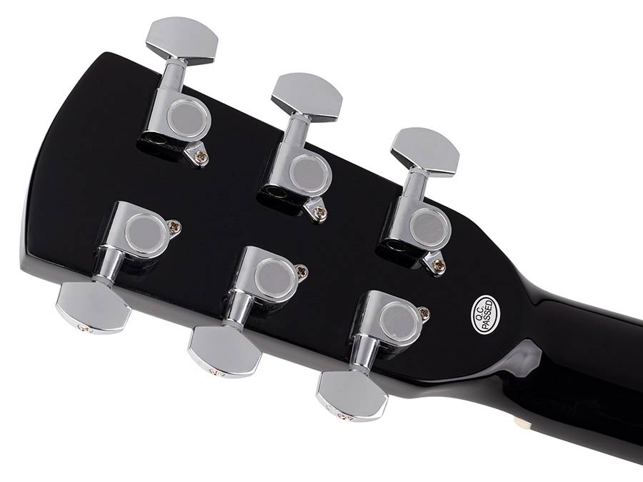 Nashville GSD-60-EBK Dreadnought Elektro Akoestische Gitaar Zwart