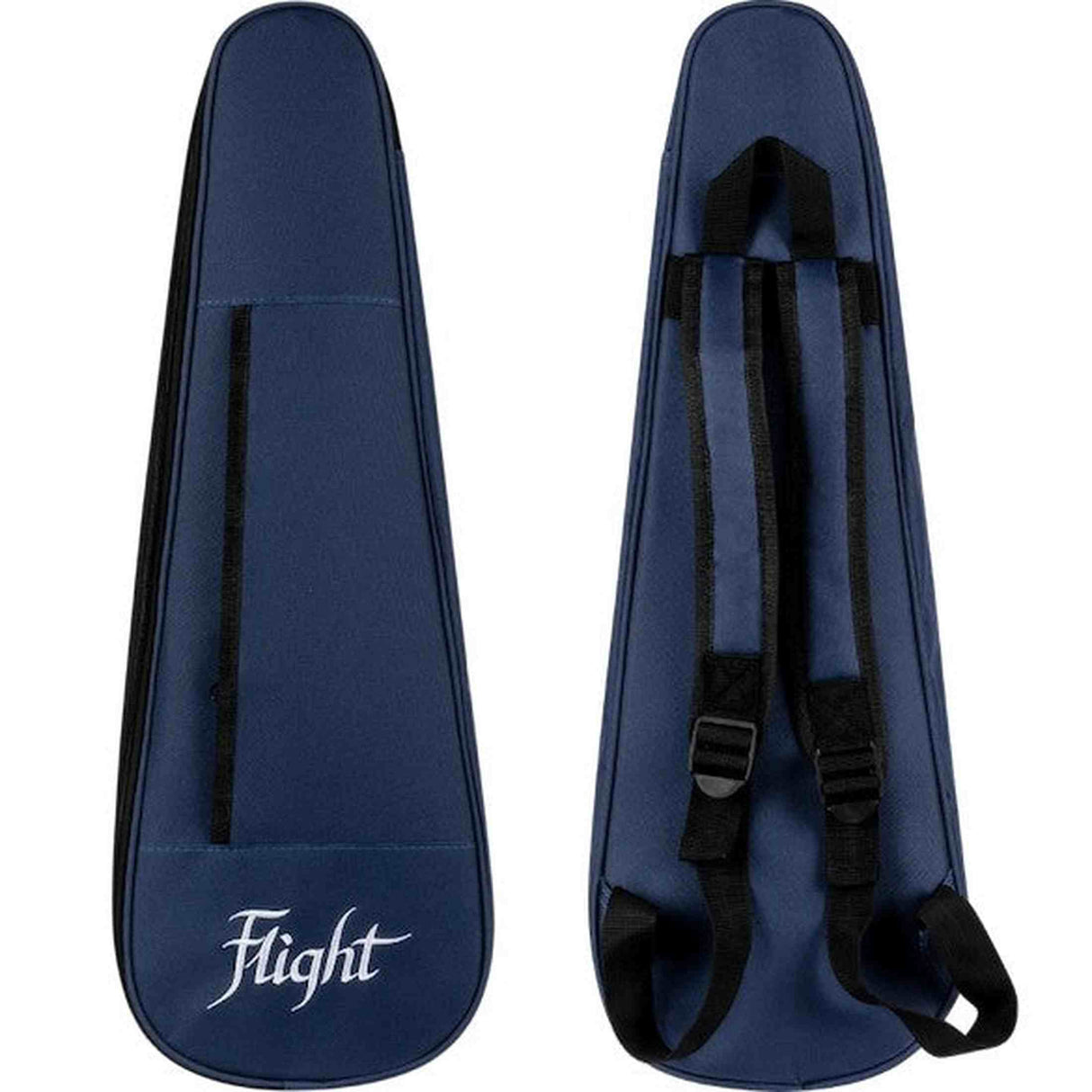 Flight Iris Concert BK Ukulele met Solid Spruce Top, Mahogany Body en Zwarte Afwerking