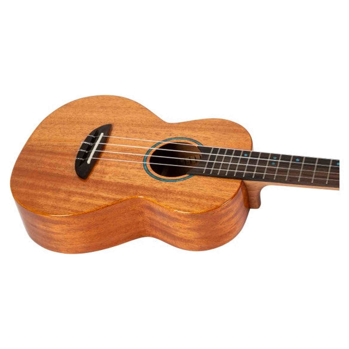 Flight Iris Tinta Tenor NA Ukulele met All Solid Mahogany Body, Rosewood Toets en Fluorocarbon Snaren