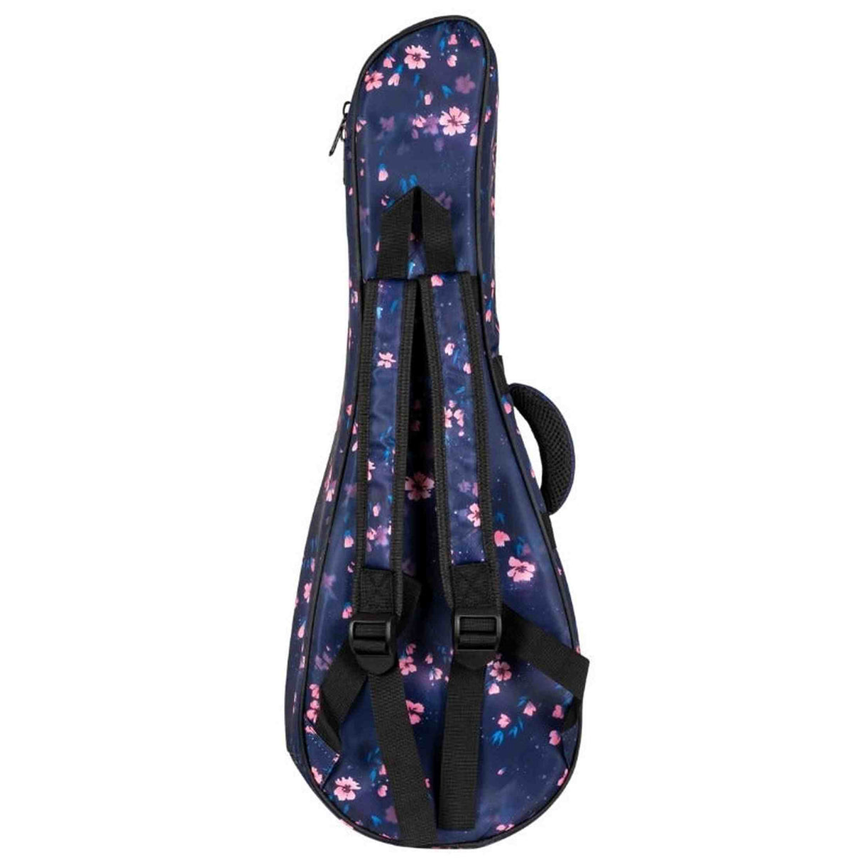 Flight FUB-S-SAKURA Padded Gig Bag for Soprano Ukulele with Sakura Design and Accessory Pocket