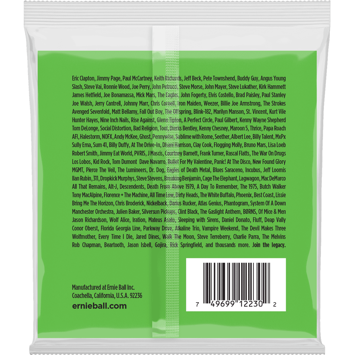 Ernie Ball 2230 elektrische gitaarsnaren 12-snarig 008-040