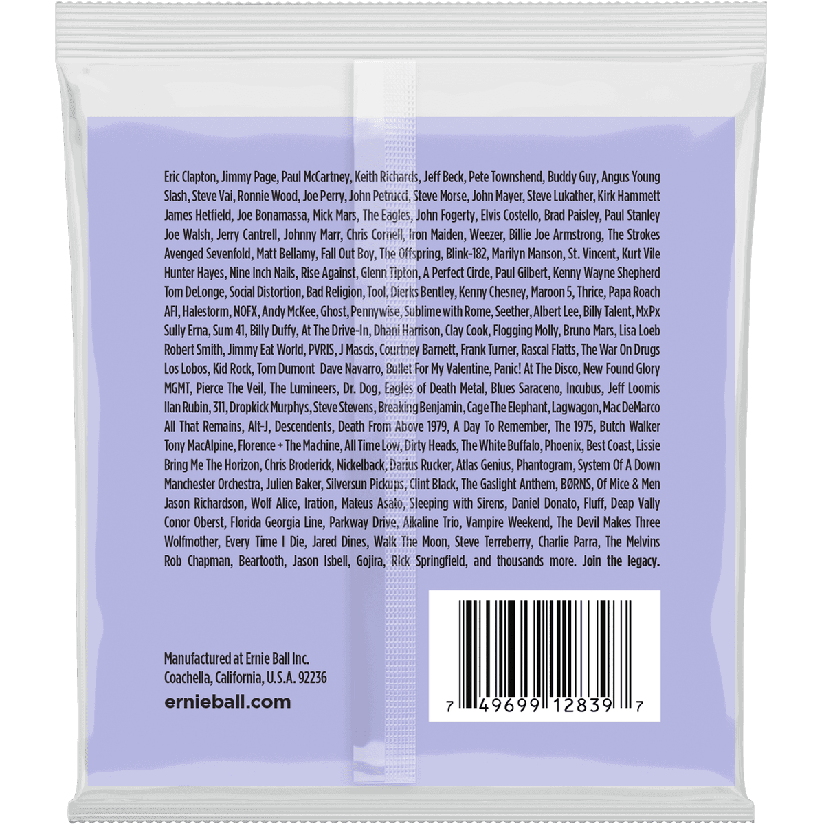 Ernie Ball 2839 Baritone Slinky elektrische gitaarsnaren 013-072