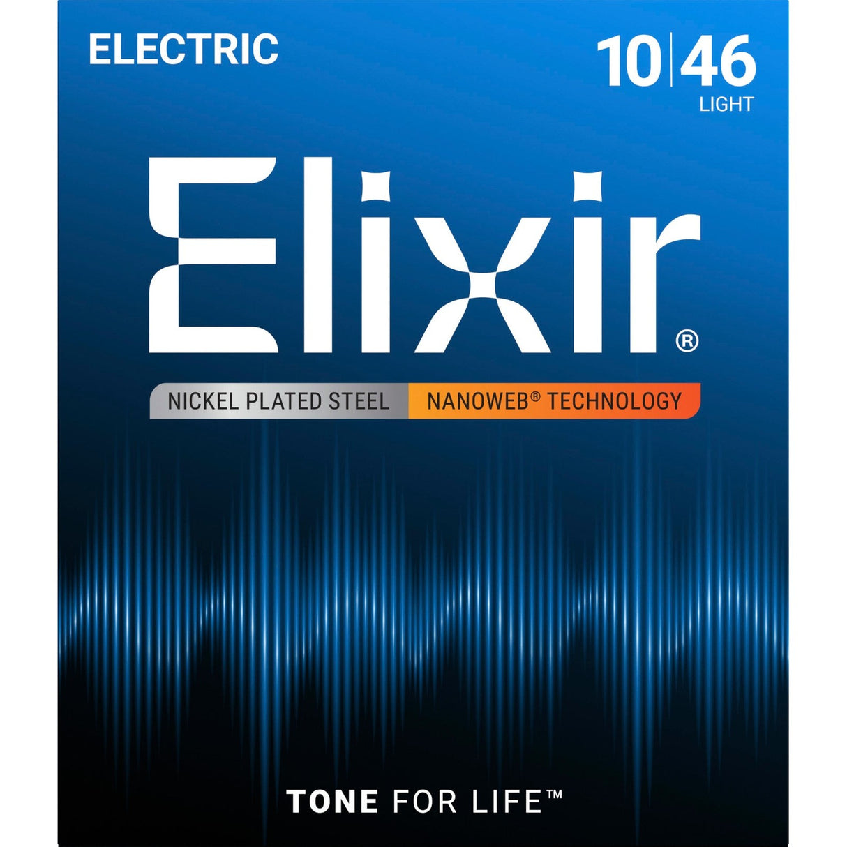 Elixir 12052 Nanoweb elektrische gitaarsnaren Light 010-046