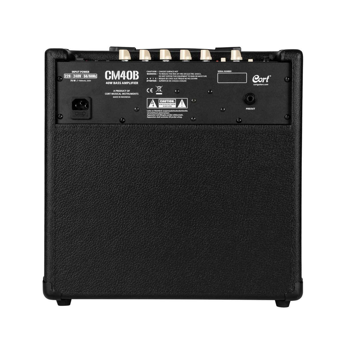 Sire Marcus Miller V1 4/BK V Series 4-snarige Basgitaar Set met 40W Versterker