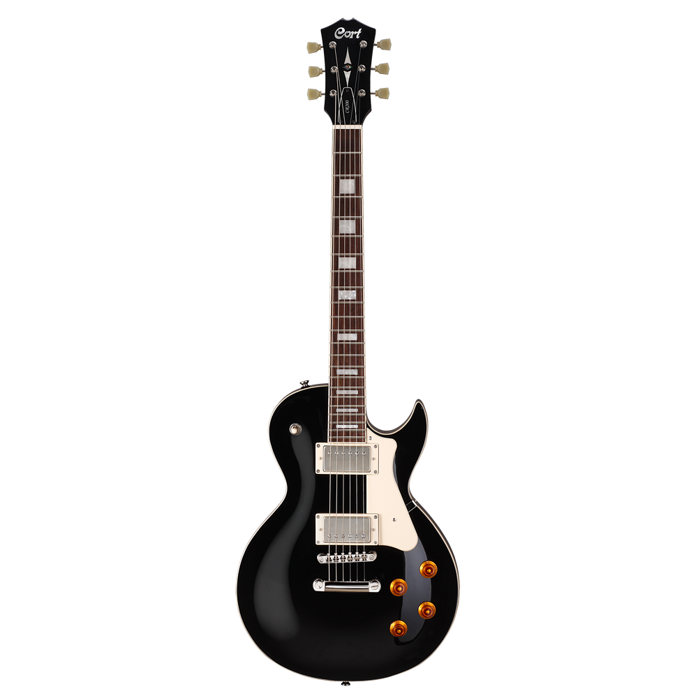 CORT CR200BK2 Elektrische gitaar LP-model zwart